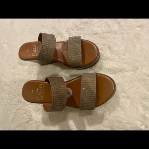 ITALIAN SHOEMAKER WEDGE HEELS